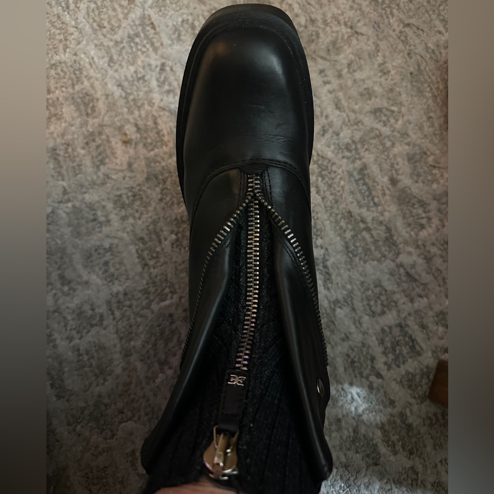 Sam Edelman Women's Linds Zipper Boots SIZE 8.5 - Picture 5 of 5